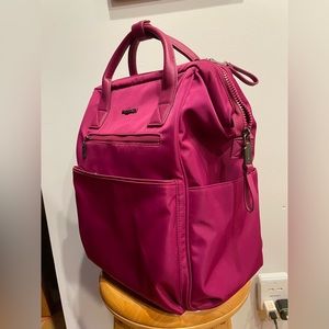 Baggallini Soho backpack, mulberry, like new